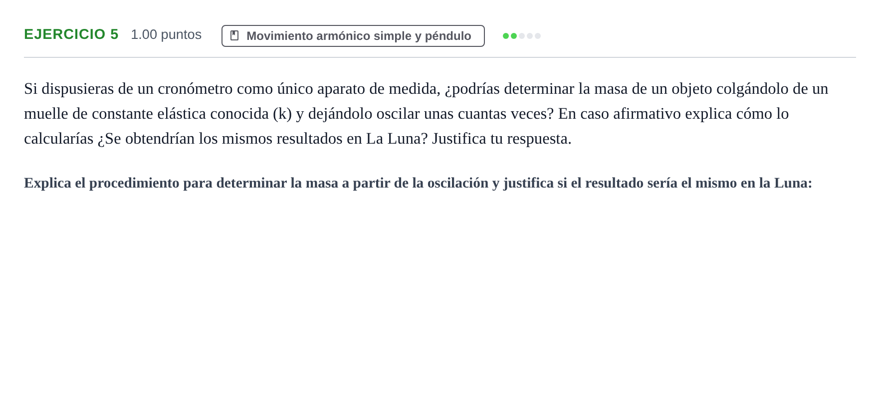 Enunciado: Problema 5 · Física PAU Castilla-La Mancha Ordinaria 2024