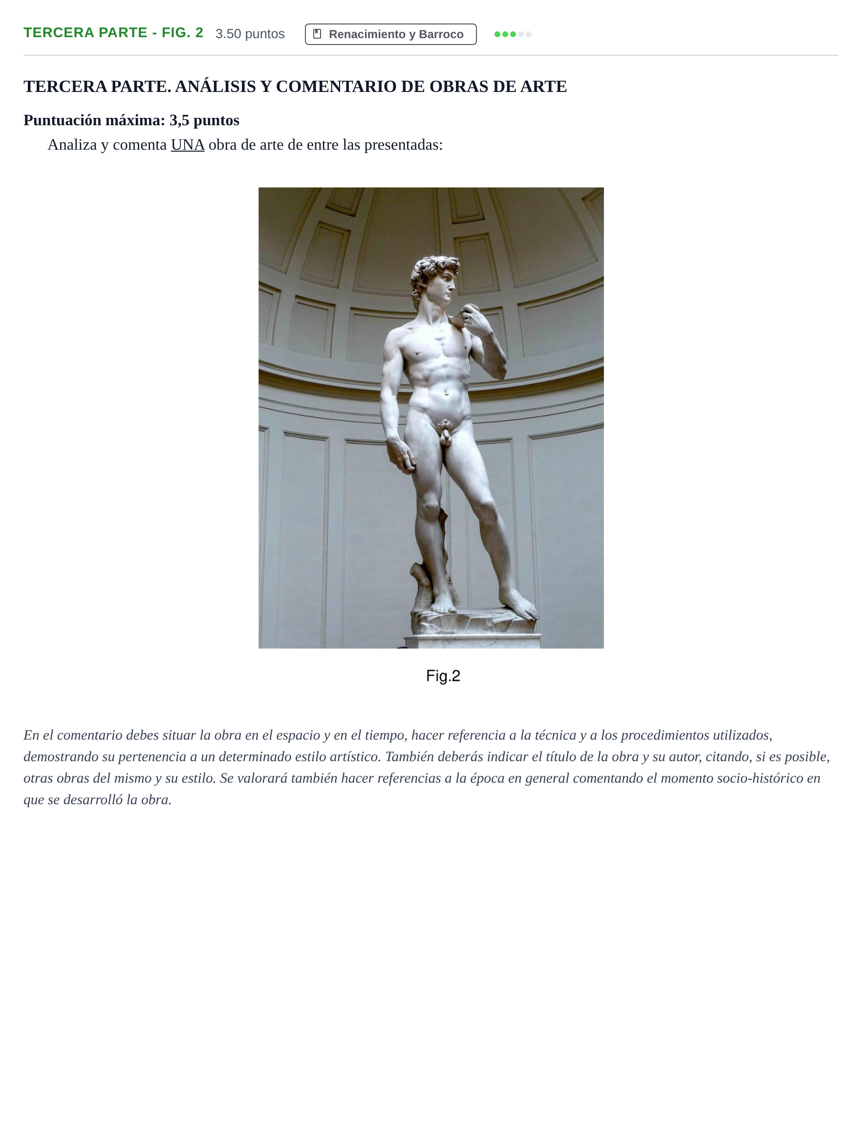 Enunciado: Ejercicio Tercera parte - Fig. 2 · Fundamentos Artísticos PAU Castilla-La Mancha Extraordinaria 2024