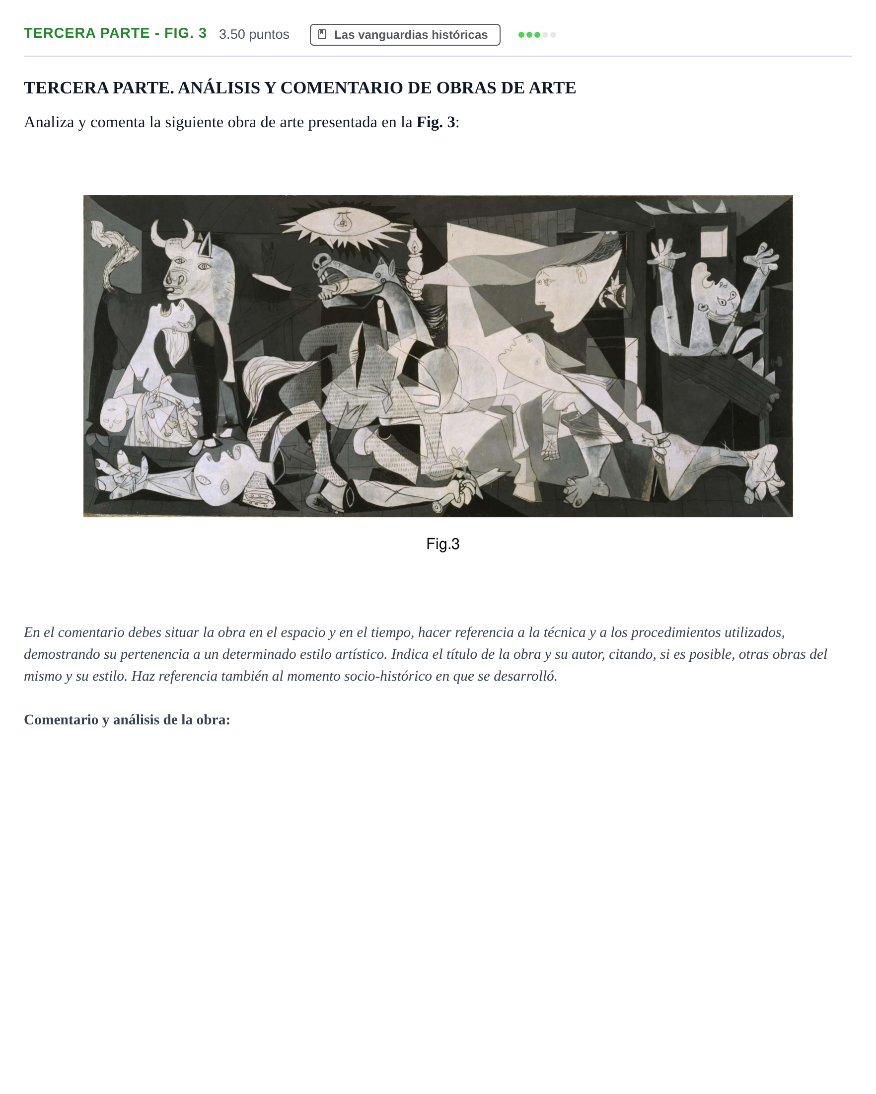 Enunciado: Ejercicio Tercera Parte - Fig. 3 · Fundamentos Artísticos PAU Castilla-La Mancha Ordinaria 2024
