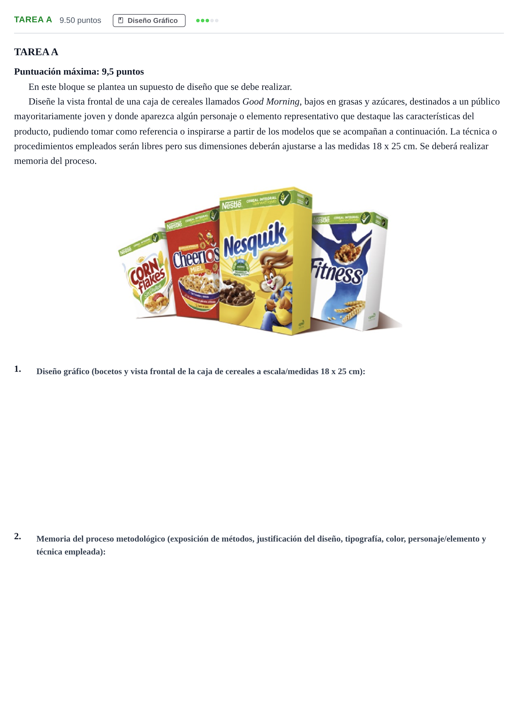 Enunciado: Tarea A · Diseño PAU Andalucía Ordinaria Suplente 1 2025