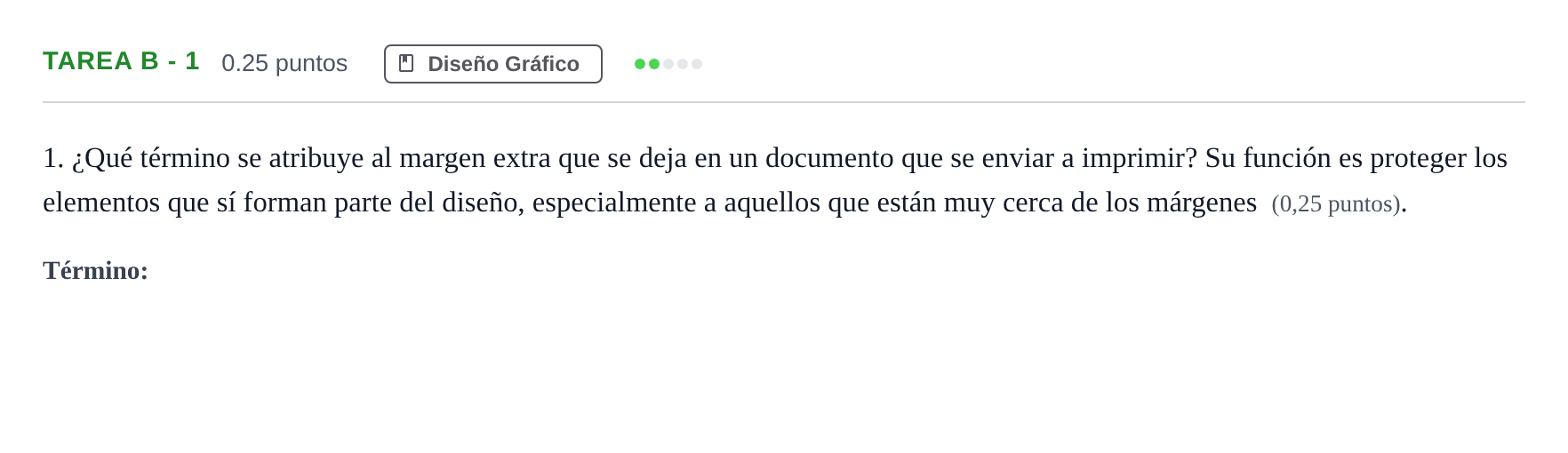 Enunciado: Tarea B - 1 · Diseño PAU Andalucía Extraordinaria Titular 2025