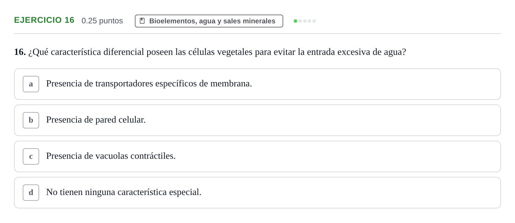 Enunciado: Problema 16 · Biología PAU Castilla-La Mancha Extraordinaria 2023