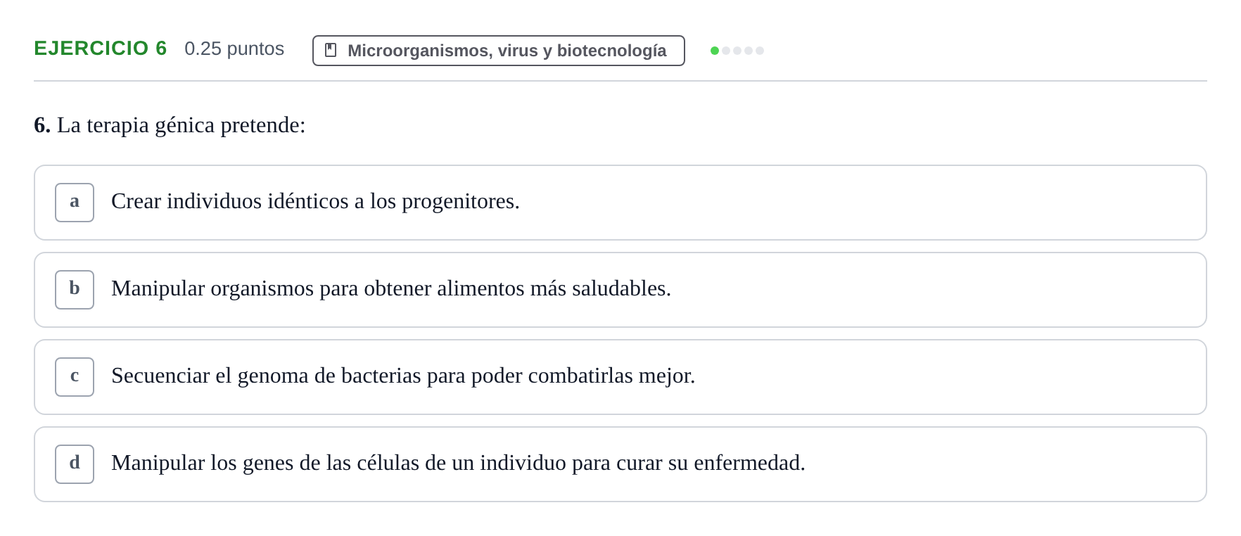 Enunciado: Problema 6 · Biología PAU Castilla-La Mancha Extraordinaria 2023