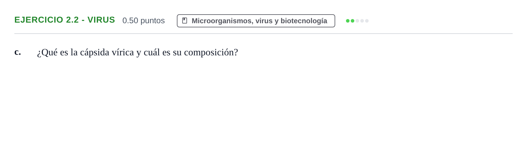 Enunciado: Ejercicio 2.2 - Virus · Biología PAU Castilla-La Mancha Ordinaria 2023
