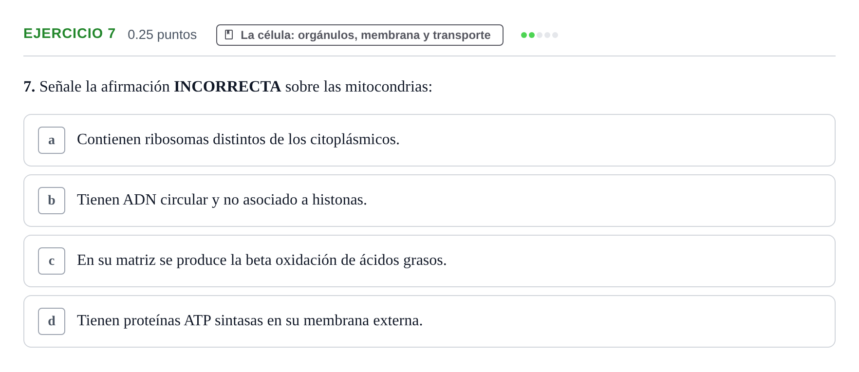 Enunciado: Problema 7 · Biología PAU Castilla-La Mancha Ordinaria 2023
