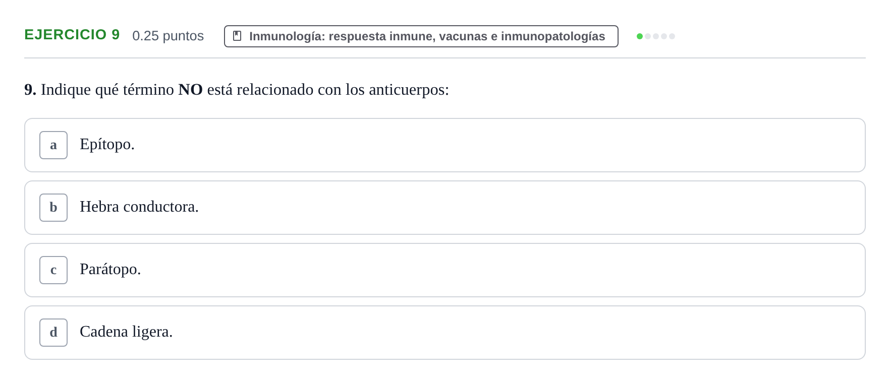 Enunciado: Problema 9 · Biología PAU Castilla-La Mancha Ordinaria 2023