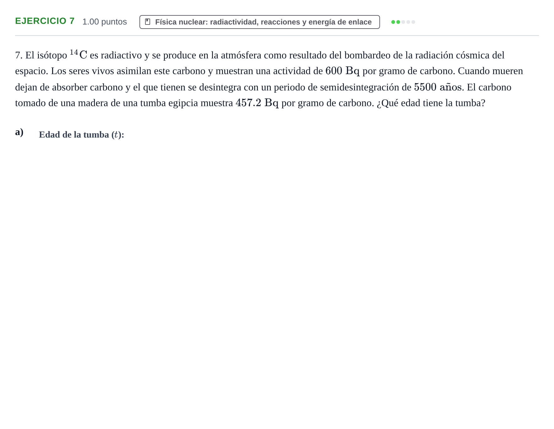 Enunciado: Problema 7 · Física PAU Castilla-La Mancha Extraordinaria 2023