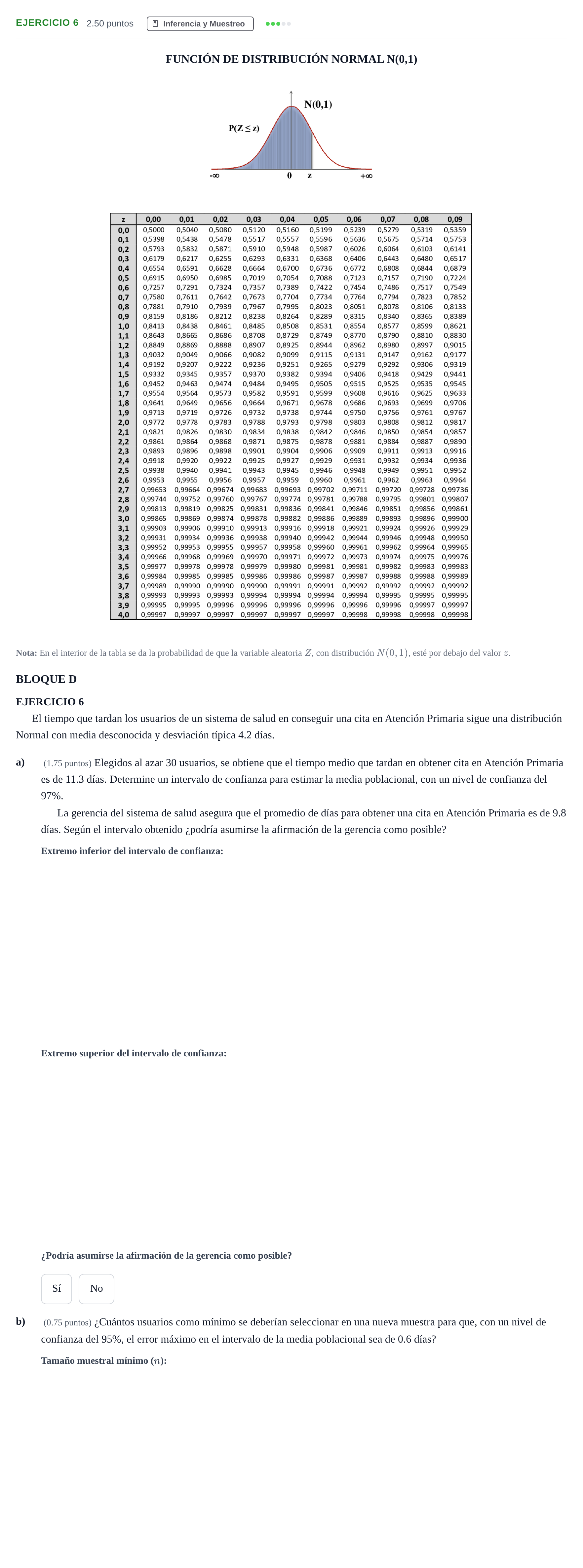 Enunciado: Ejercicio 6 · Matemáticas aplicadas a las Ciencias Sociales II PAU Andalucía Ordinaria Suplente 1 2025