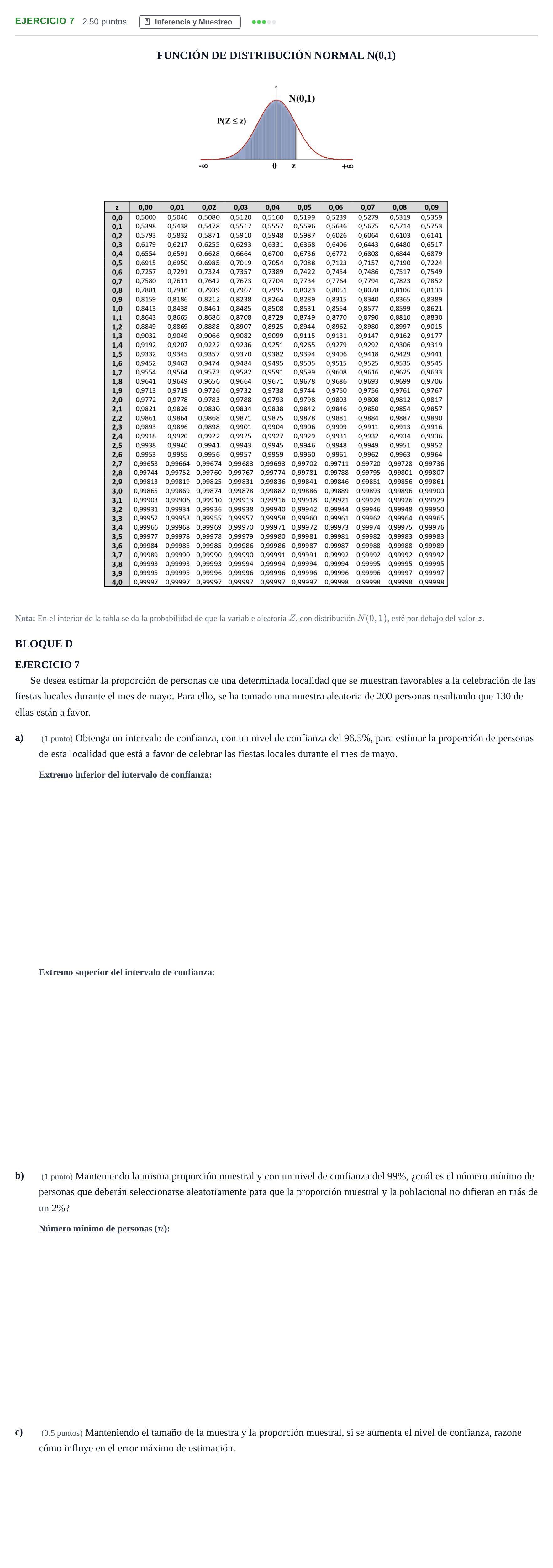 Enunciado: Ejercicio 7 · Matemáticas aplicadas a las Ciencias Sociales II PAU Andalucía Ordinaria Suplente 1 2025