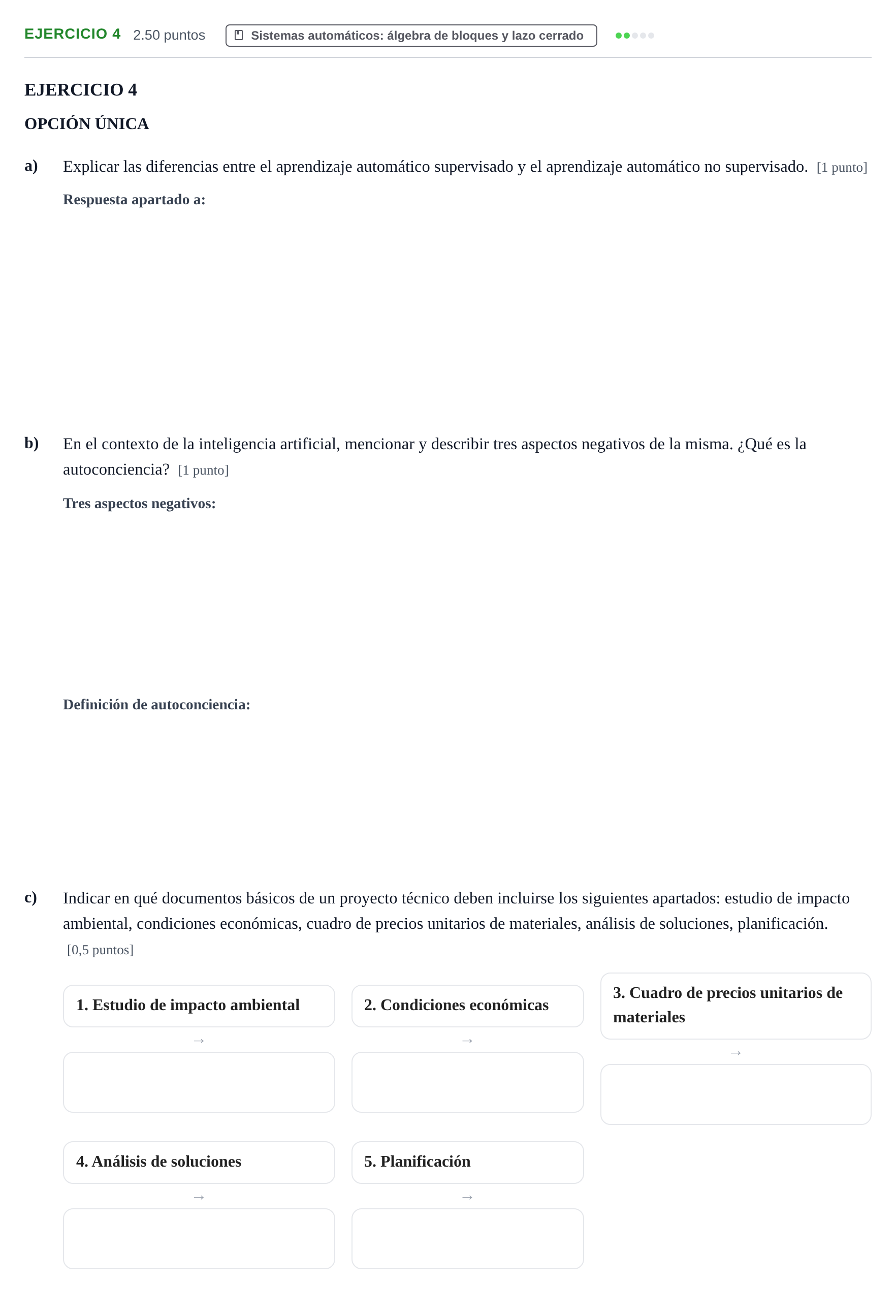 Enunciado: Ejercicio 4 · Tecnología e Ingeniería II PAU Andalucía Extraordinaria Suplente 2 2025
