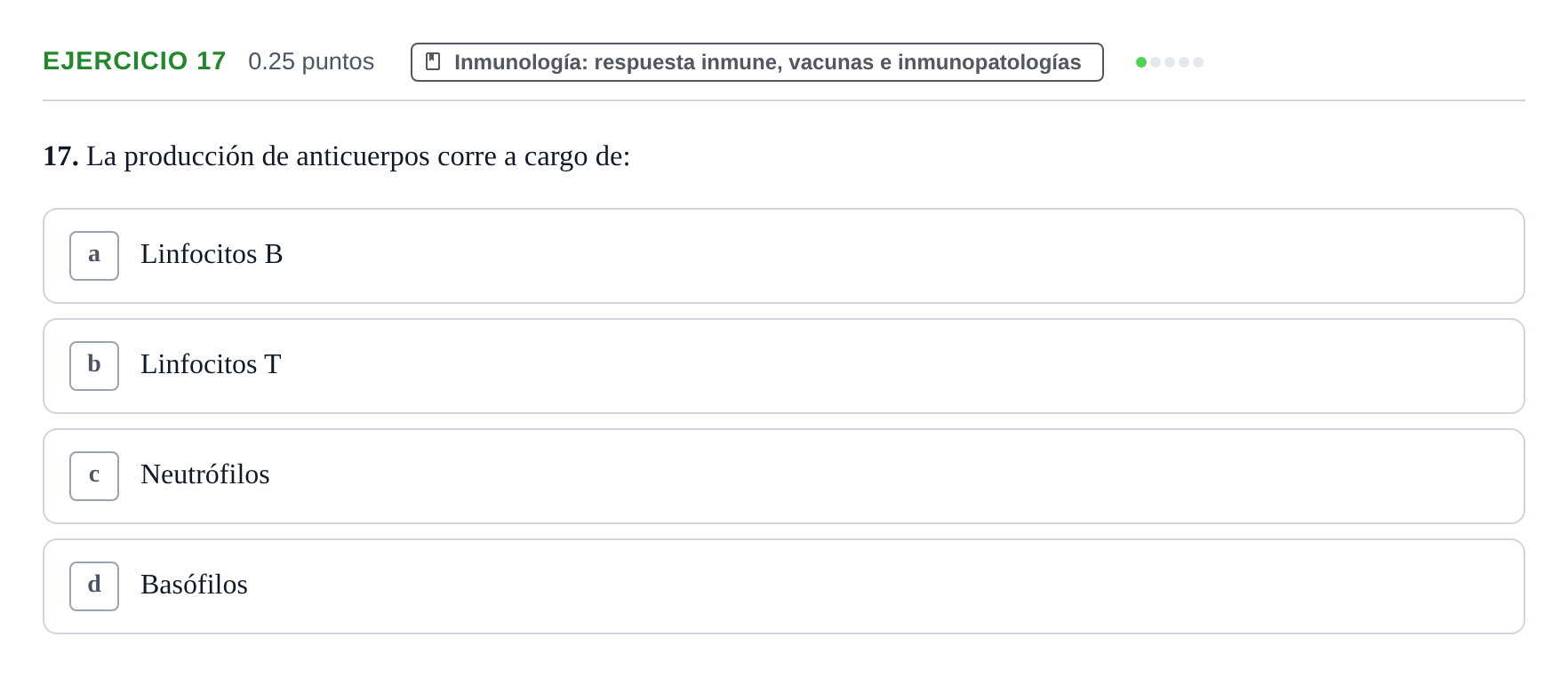 Enunciado: Problema 17 · Biología PAU Castilla-La Mancha Extraordinaria 2022