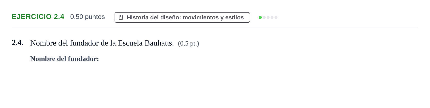 Enunciado: Ejercicio 2.4 · Diseño PAU Castilla-La Mancha Ordinaria 2022