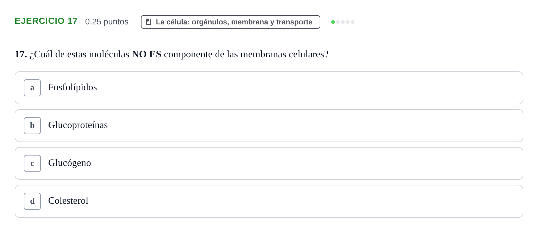 Enunciado: Problema 17 · Biología PAU Castilla-La Mancha Ordinaria 2022