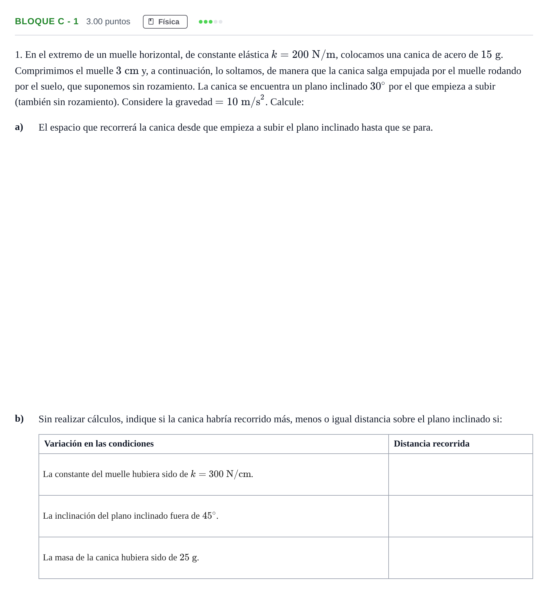 Enunciado: Bloque C - 1 · Ciencias Generales PAU Andalucía Extraordinaria Suplente 2024