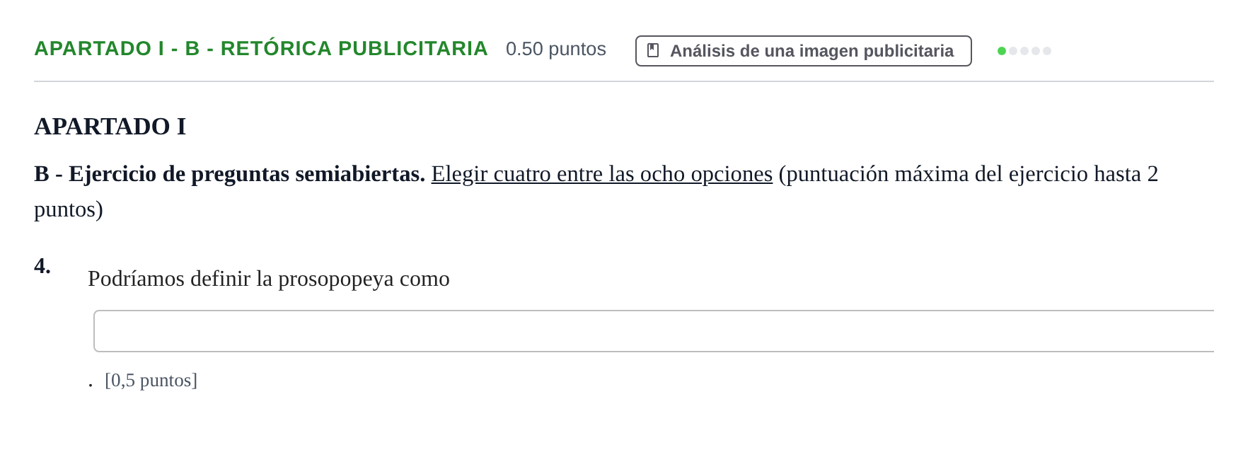 Enunciado: Apartado I - B - Retórica publicitaria · Cultura Audiovisual II PAU Castilla-La Mancha Extraordinaria 2021