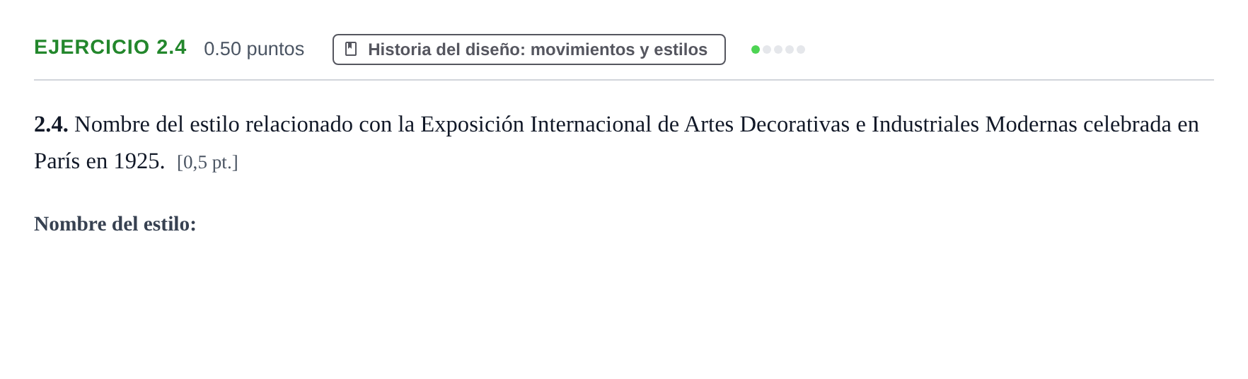 Enunciado: Ejercicio 2.4 · Diseño PAU Castilla-La Mancha Extraordinaria 2021