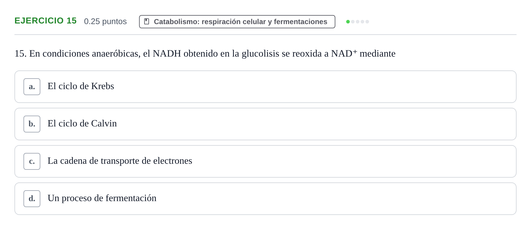 Enunciado: Problema 15 · Biología PAU Castilla-La Mancha Ordinaria 2021