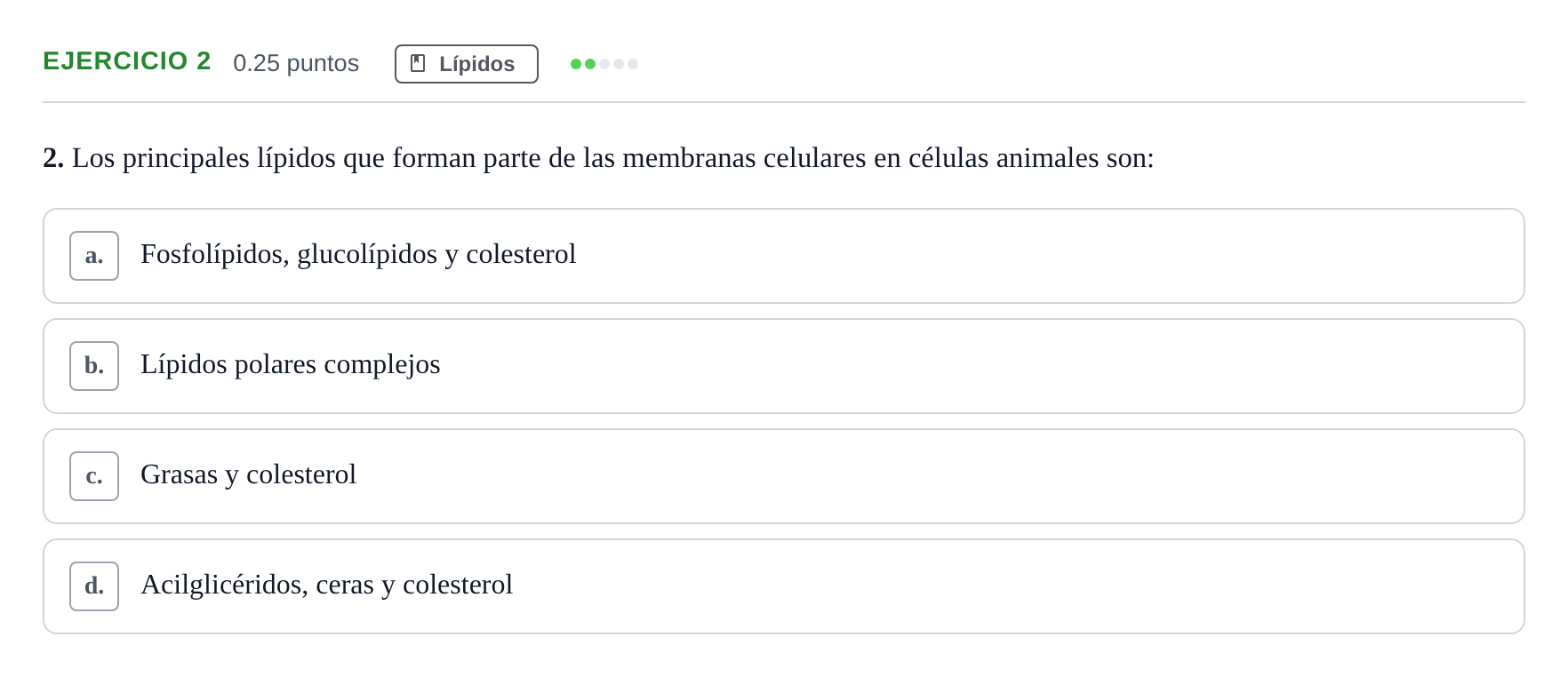 Enunciado: Problema 2 · Biología PAU Castilla-La Mancha Ordinaria 2021