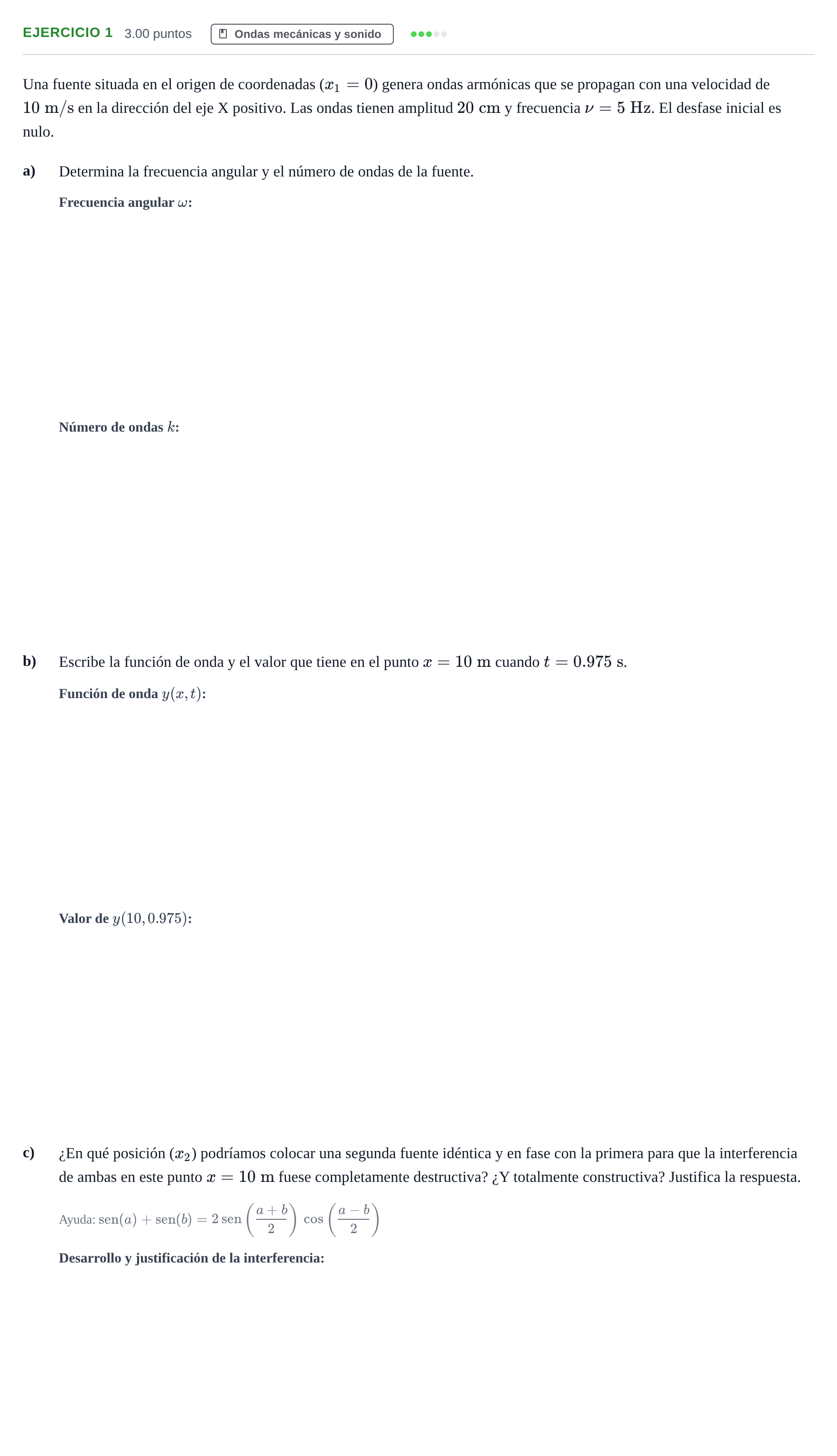 Enunciado: Problema 1 · Física PAU Castilla-La Mancha Ordinaria 2021