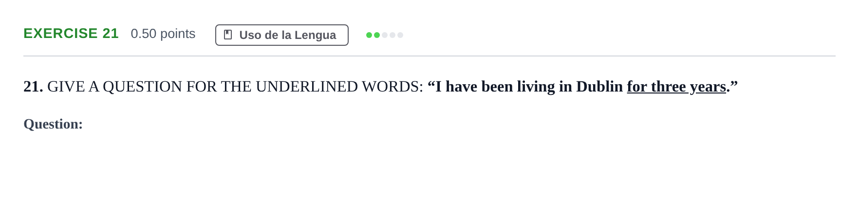Enunciado: Problema 21 · Inglés PAU Andalucía Extraordinaria Reserva 2024