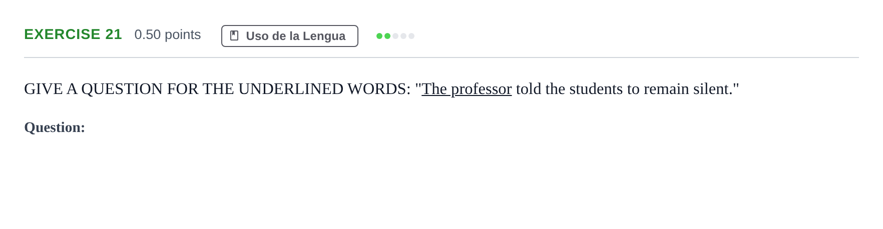 Enunciado: Problema 21 · Inglés PAU Andalucía Ordinaria Reserva 2024