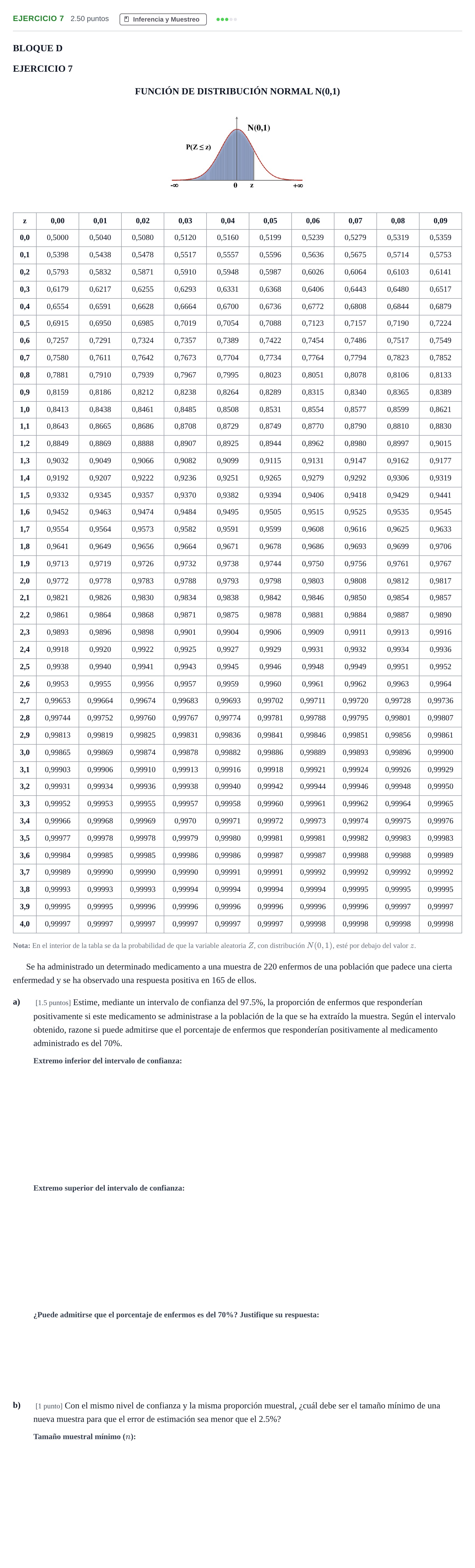 Enunciado: Ejercicio 7 · Matemáticas aplicadas a las Ciencias Sociales II PAU Andalucía Ordinaria Suplente 2024