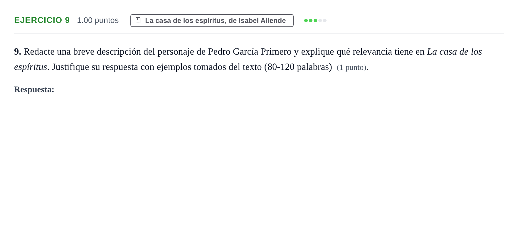 Enunciado: Problema 9 · Lengua Castellana y Literatura II PAU Navarra Ordinaria 2026