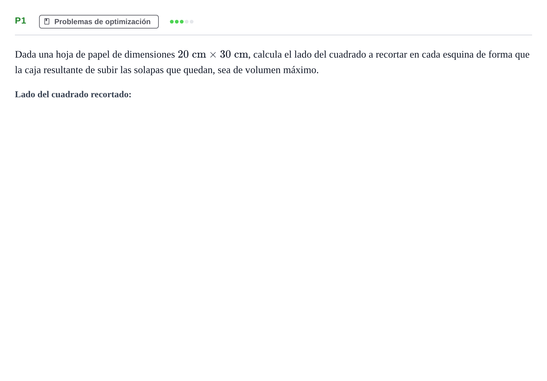 Enunciado: Ejercicio P1 · Matemáticas II PAU Navarra Ordinaria 2026