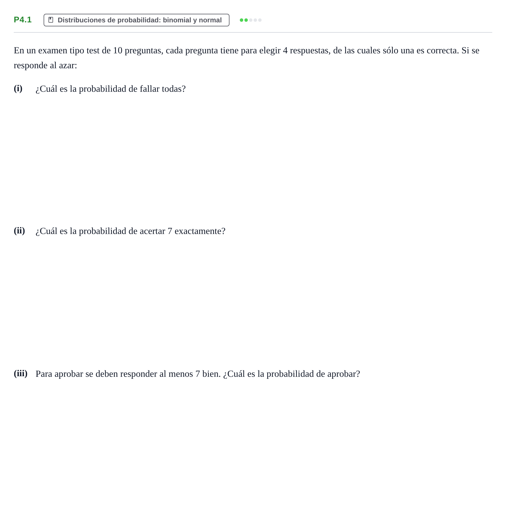Enunciado: Ejercicio P4.1 · Matemáticas II PAU Navarra Ordinaria 2026
