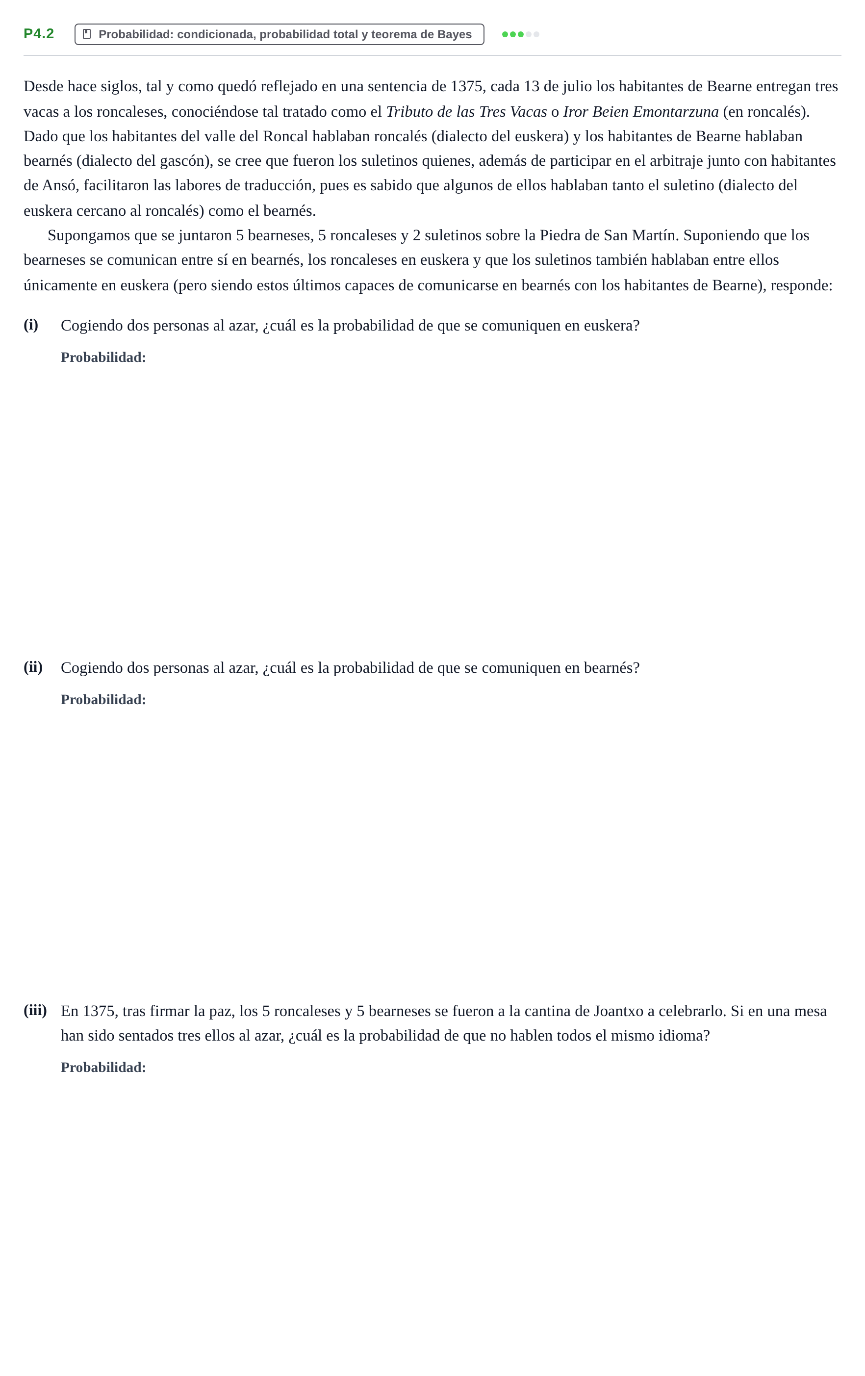 Enunciado: Ejercicio P4.2 · Matemáticas II PAU Navarra Ordinaria 2026