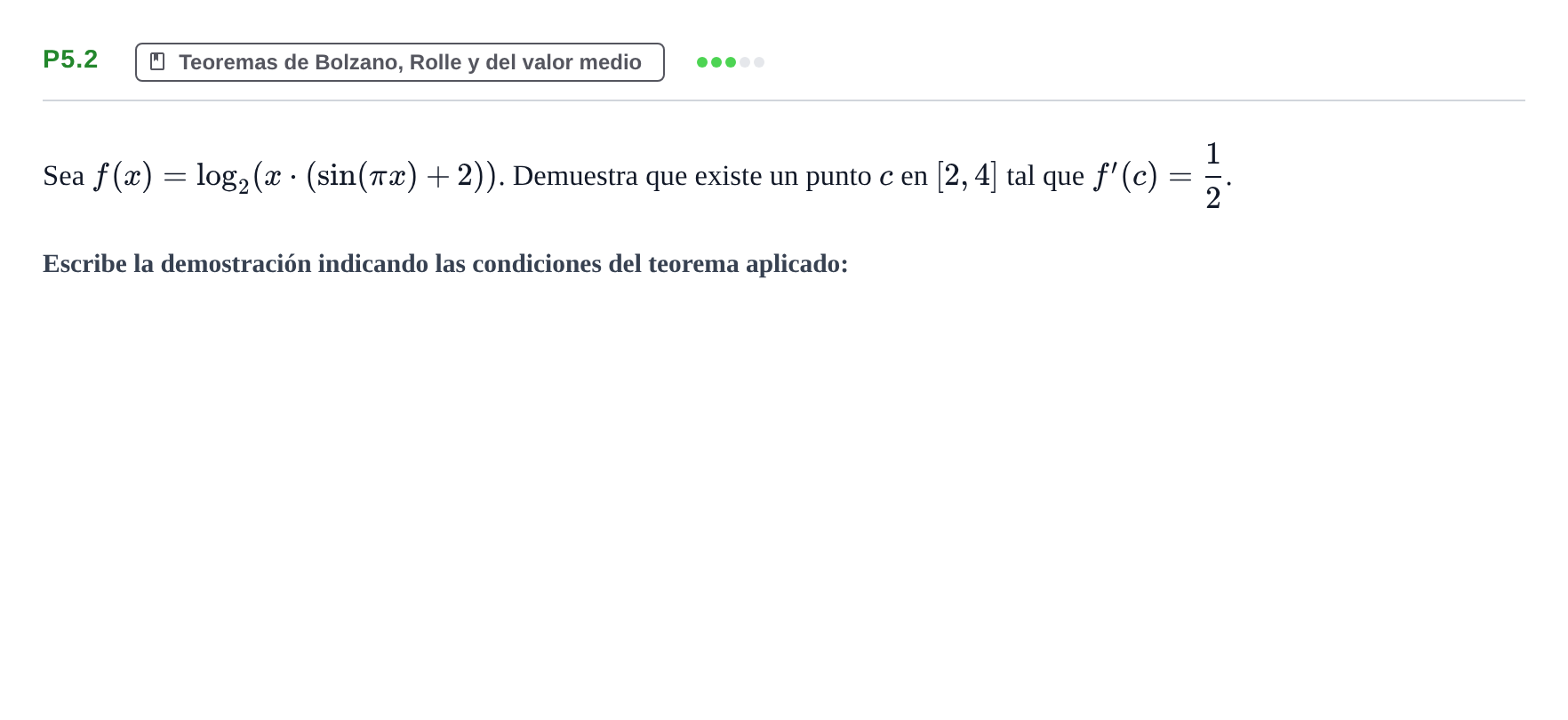 Enunciado: Ejercicio P5.2 · Matemáticas II PAU Navarra Ordinaria 2026