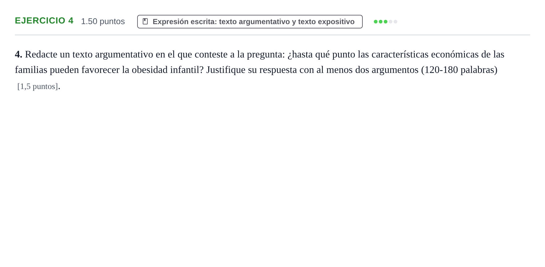 Enunciado: Problema 4 · Lengua Castellana y Literatura II PAU Navarra Extraordinaria 2026
