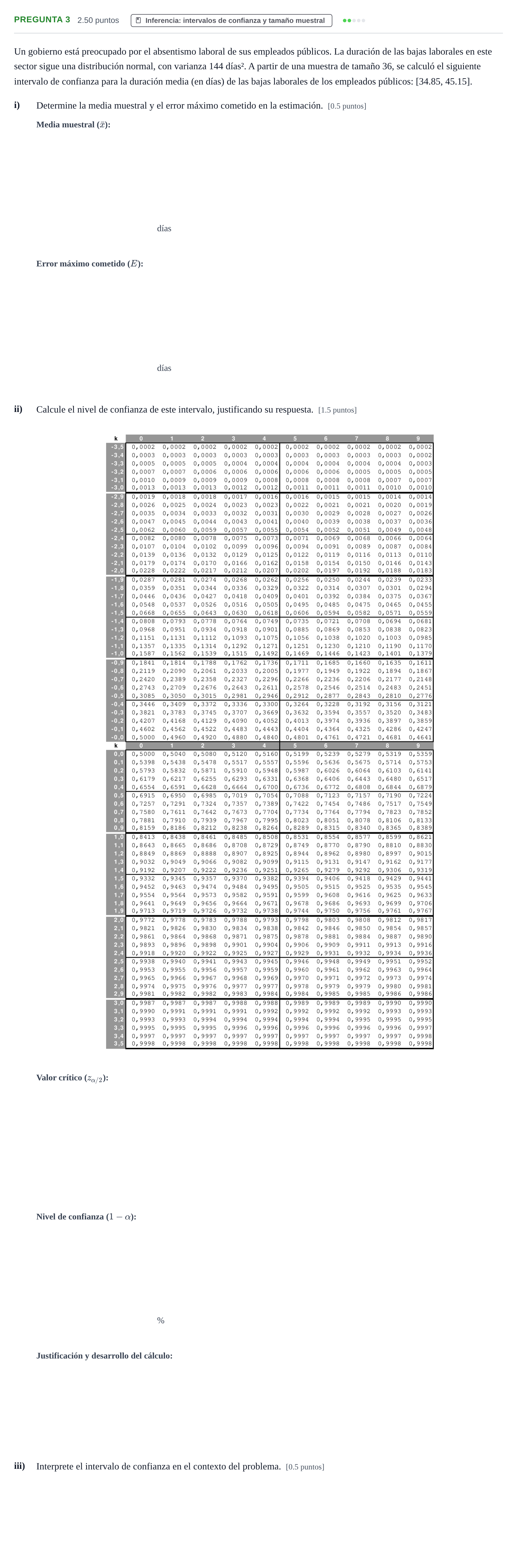 Enunciado: Pregunta 3 · Matemáticas aplicadas a las Ciencias Sociales II PAU Navarra Extraordinaria 2026