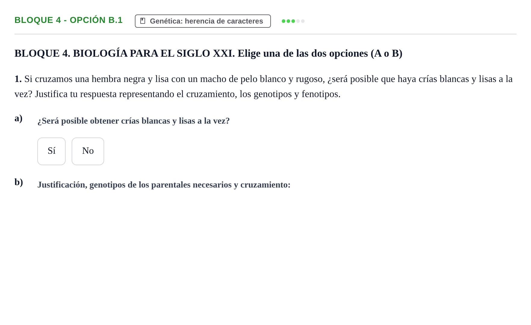 Enunciado: Bloque 4 - Opción B.1 · Ciencias Generales PAU Navarra Ordinaria 2026
