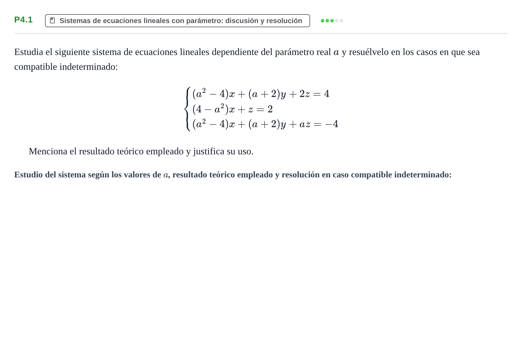 Enunciado: Ejercicio P4.1 · Matemáticas II PAU Navarra Extraordinaria 2026