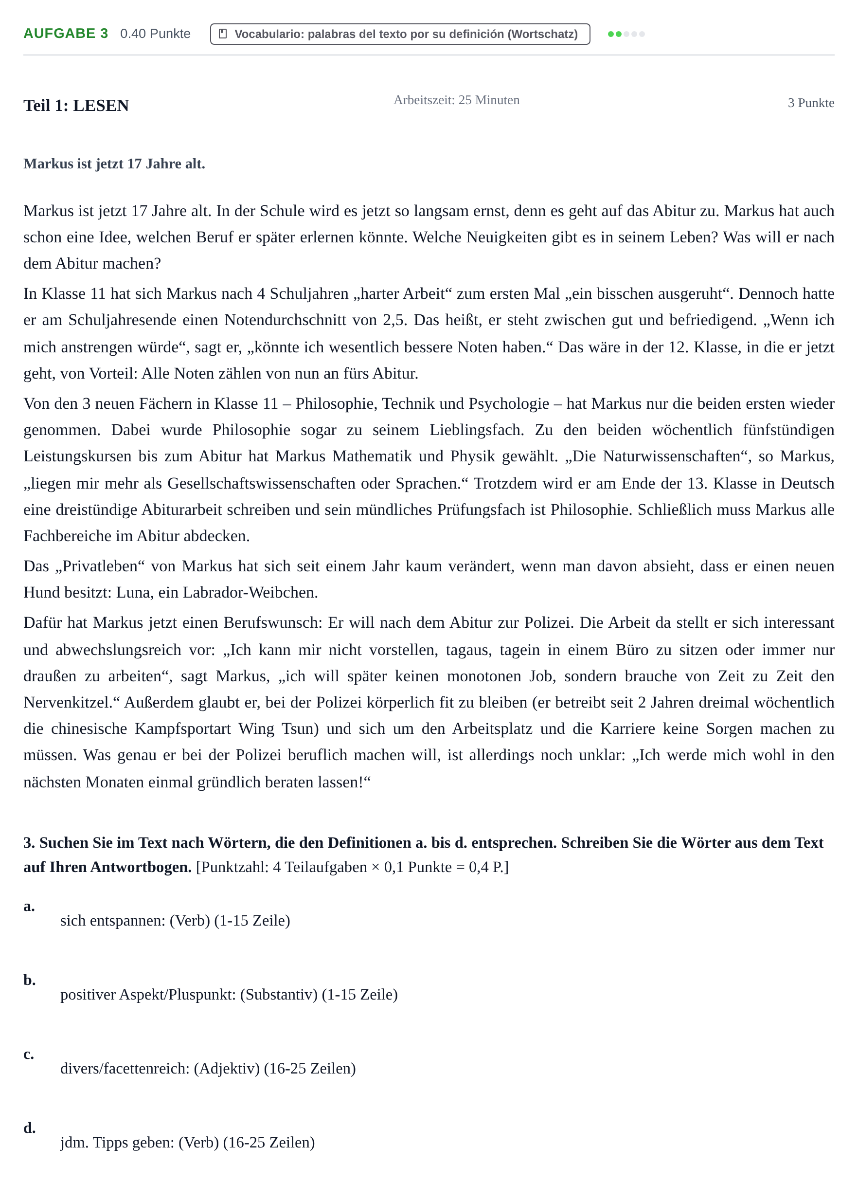 Enunciado: Problema 3 · Alemán PAU Murcia Ordinaria 2026