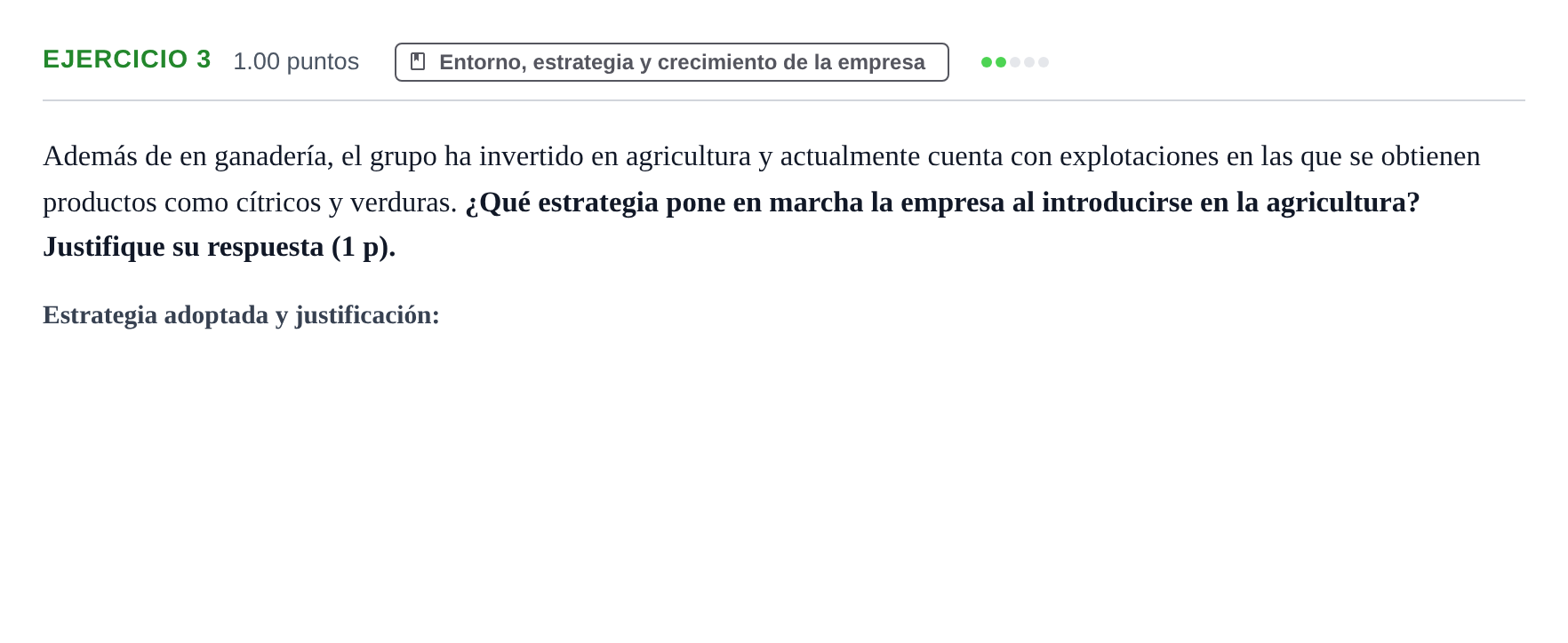 Enunciado: Problema 3 · Empresa y Diseño de Modelos de Negocio PAU Murcia Ordinaria 2026