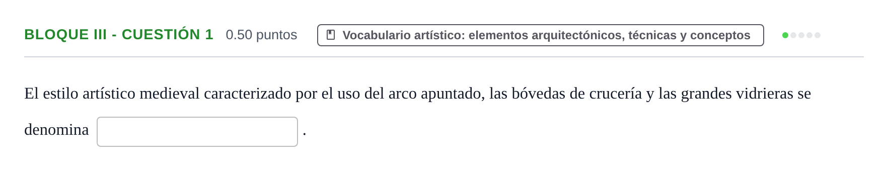 Enunciado: Bloque III - Cuestión 1 · Fundamentos Artísticos PAU Murcia Ordinaria 2026