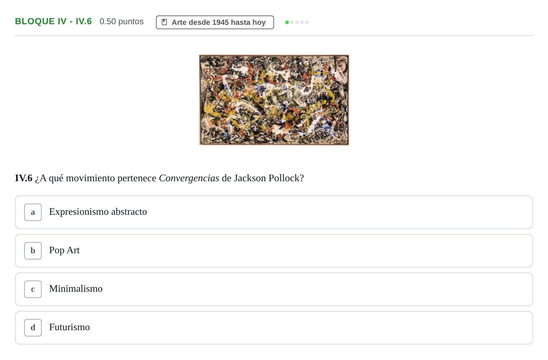Enunciado: Bloque IV - IV.6 · Fundamentos Artísticos PAU Murcia Ordinaria 2026