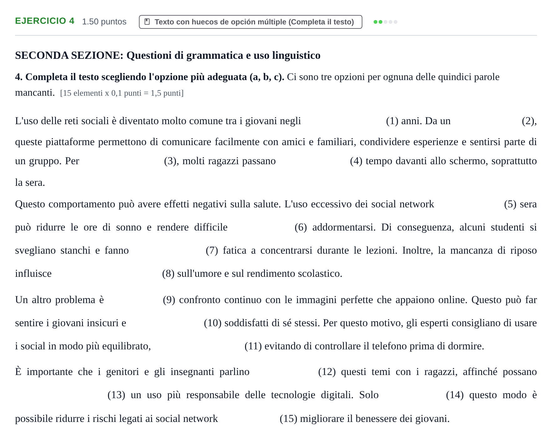 Enunciado: Problema 4 · Italiano PAU Murcia Ordinaria 2026