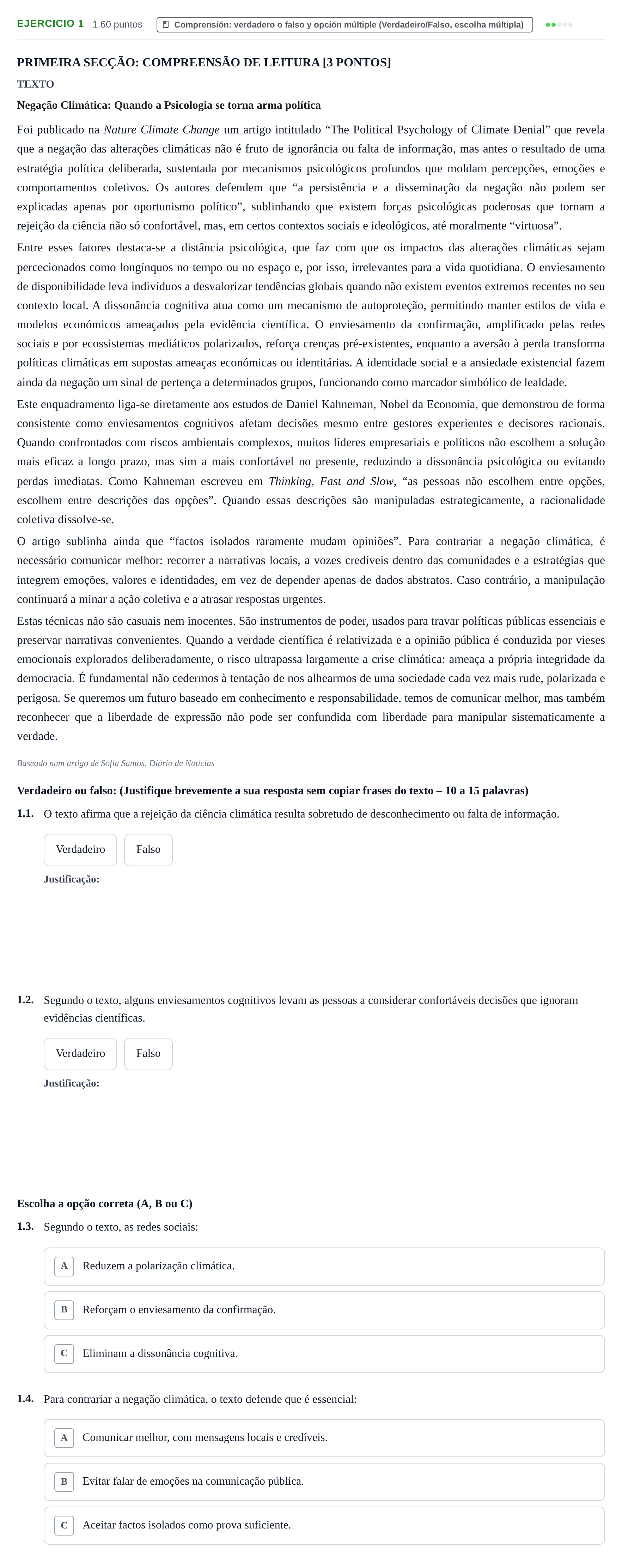 Enunciado: Problema 1 · Portugués PAU Murcia Ordinaria 2026