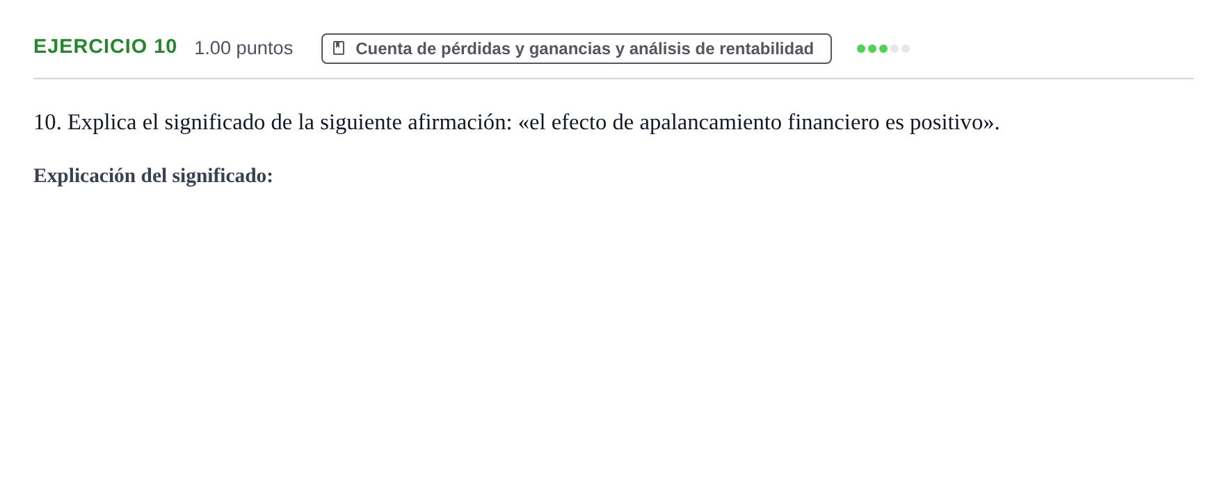 Enunciado: Problema 10 · Empresa y Diseño de Modelos de Negocio PAU Navarra Extraordinaria 2025
