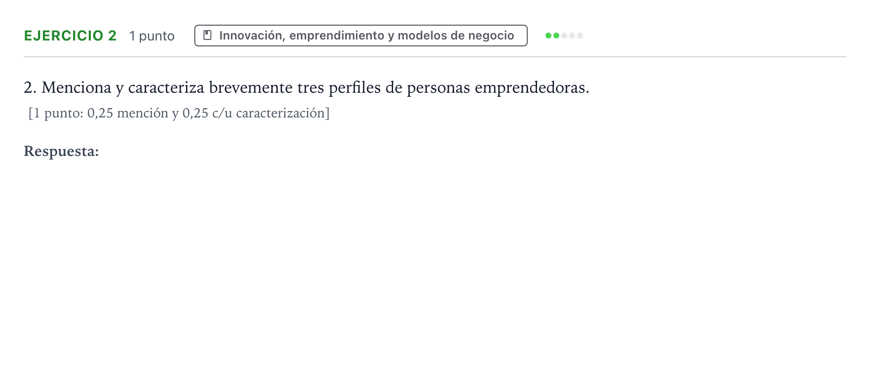 Enunciado: Problema 2 · Empresa y Diseño de Modelos de Negocio PAU Navarra Extraordinaria 2025
