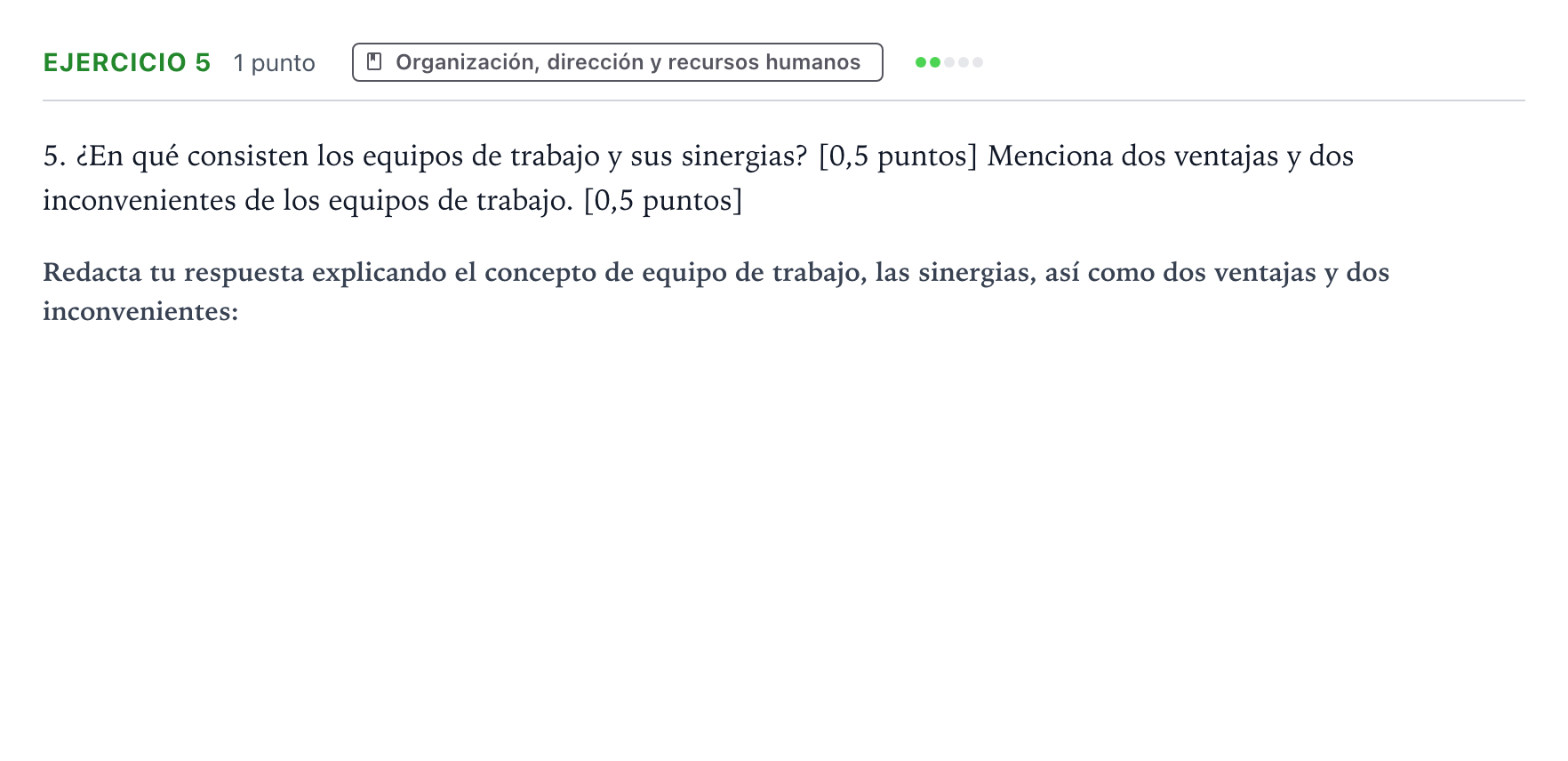 Enunciado: Problema 5 · Empresa y Diseño de Modelos de Negocio PAU Navarra Extraordinaria 2025