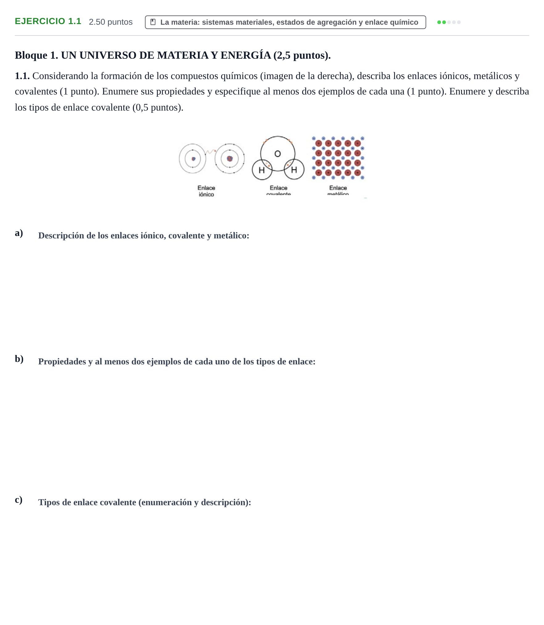 Enunciado: Ejercicio 1.1 · Ciencias Generales PAU Murcia Ordinaria 2026