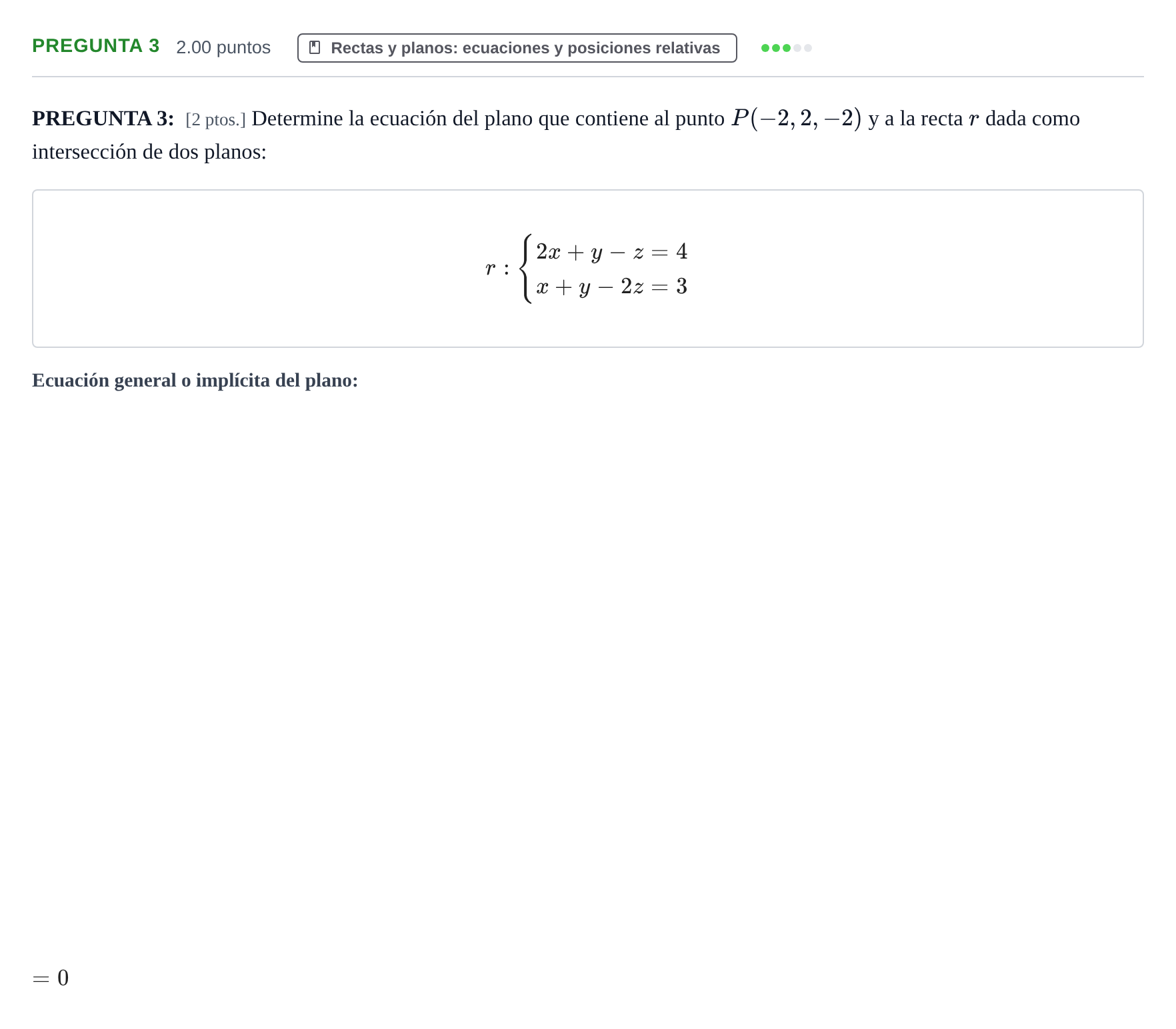 Enunciado: Pregunta 3 · Matemáticas II PAU Murcia Extraordinaria 2026