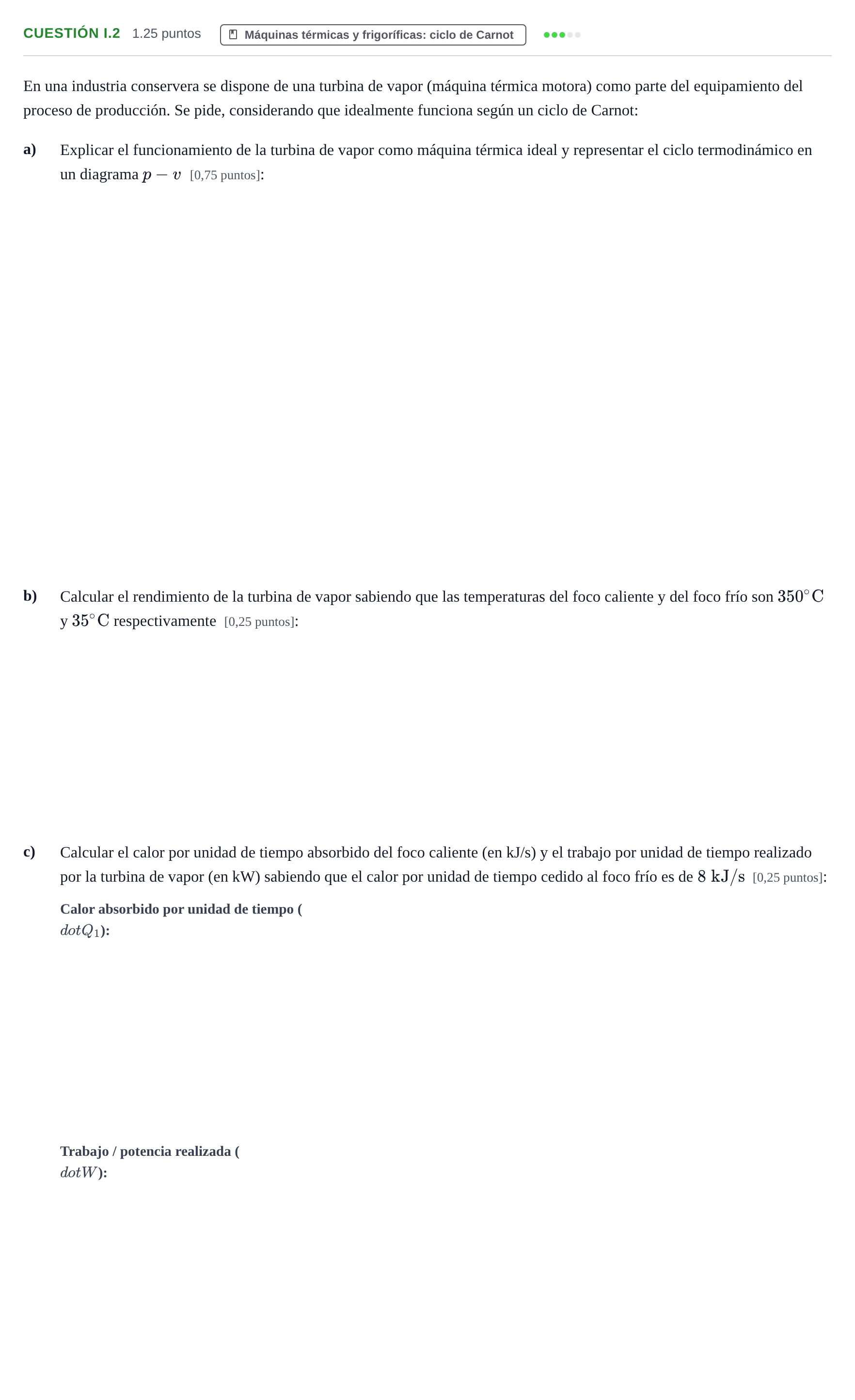 Enunciado: Cuestión I.2 · Tecnología e Ingeniería II PAU Murcia Extraordinaria 2026