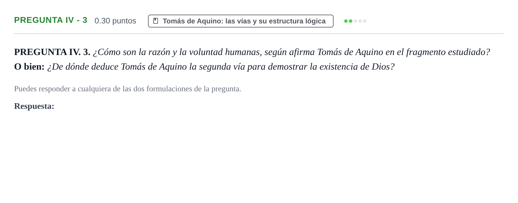 Enunciado: Pregunta IV - 3 · Historia de la Filosofía PAU Murcia Ordinaria 2025
