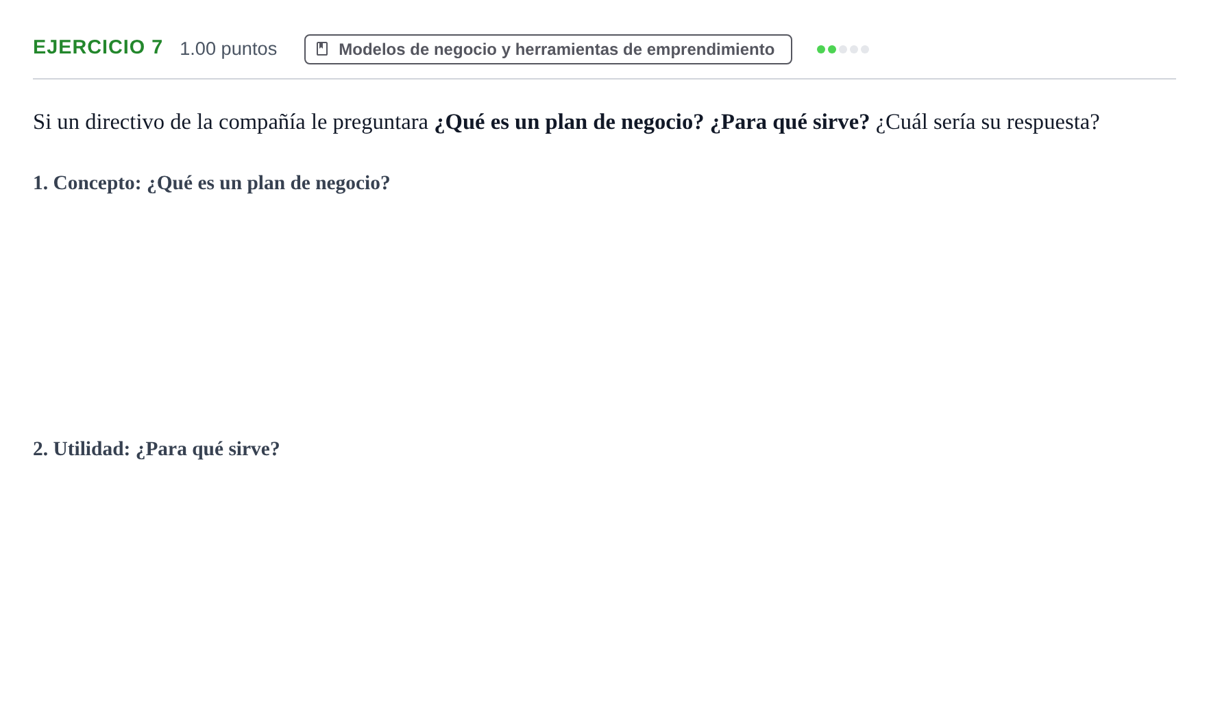 Enunciado: Problema 7 · Empresa y Diseño de Modelos de Negocio PAU Murcia Extraordinaria 2025