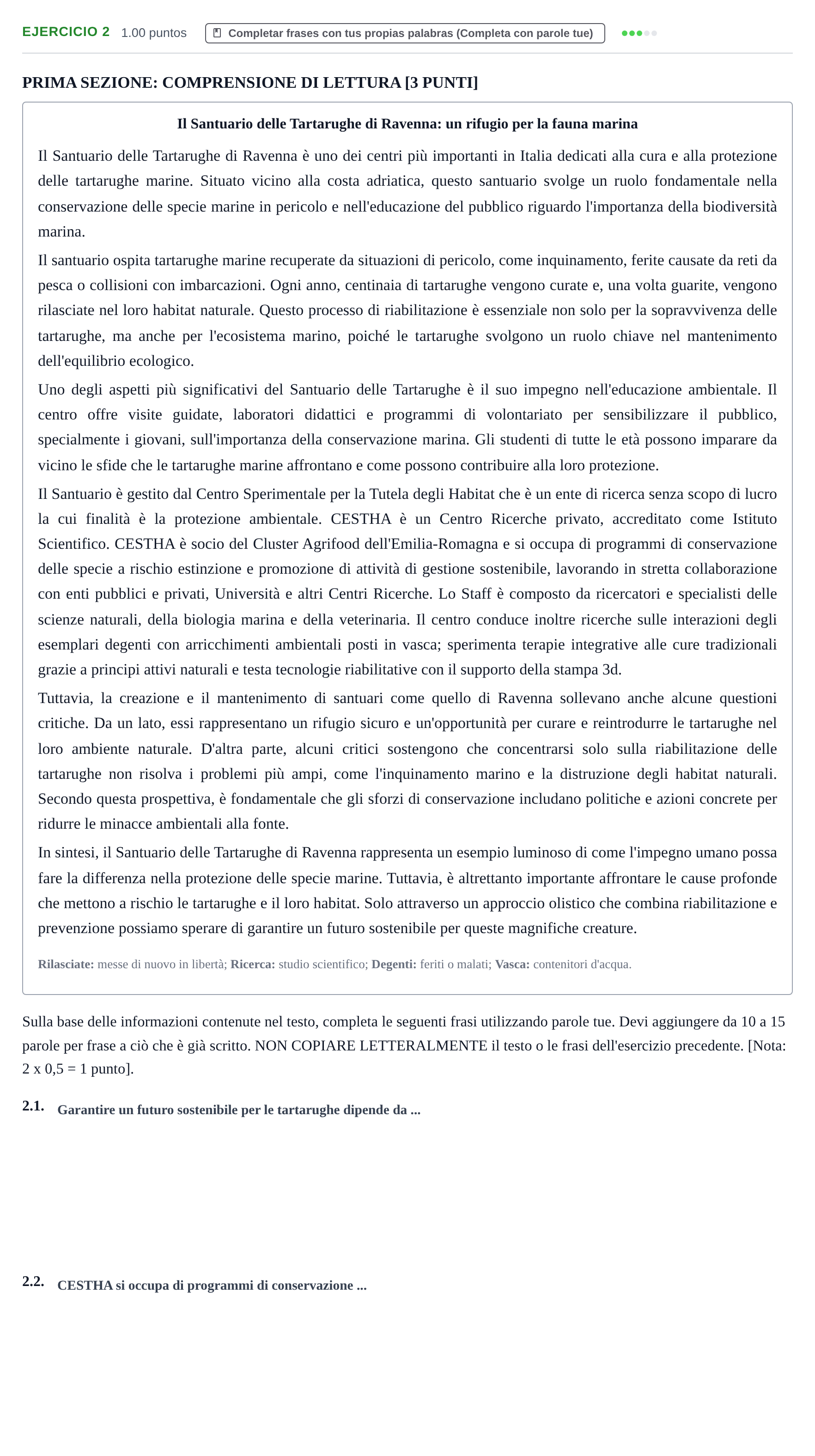 Enunciado: Problema 2 · Italiano PAU Murcia Extraordinaria 2025